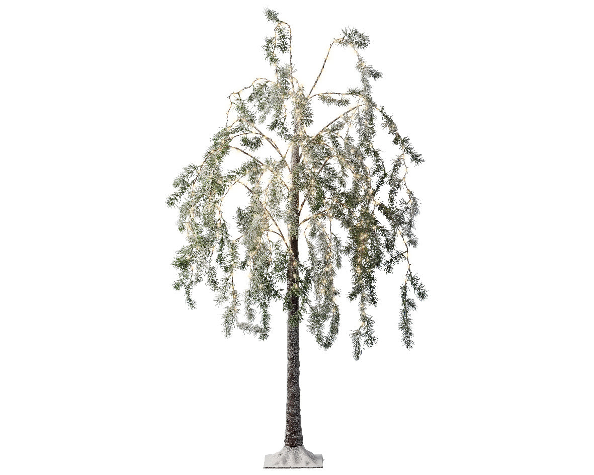 Drzewko/Choinka LED ciepły biały – 150 cm na zewnątrz