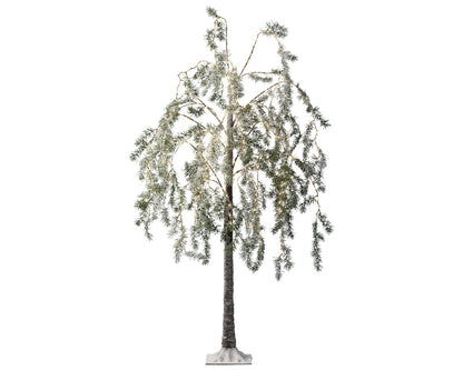 Drzewko/Choinka LED ciepły biały – 150 cm na zewnątrz