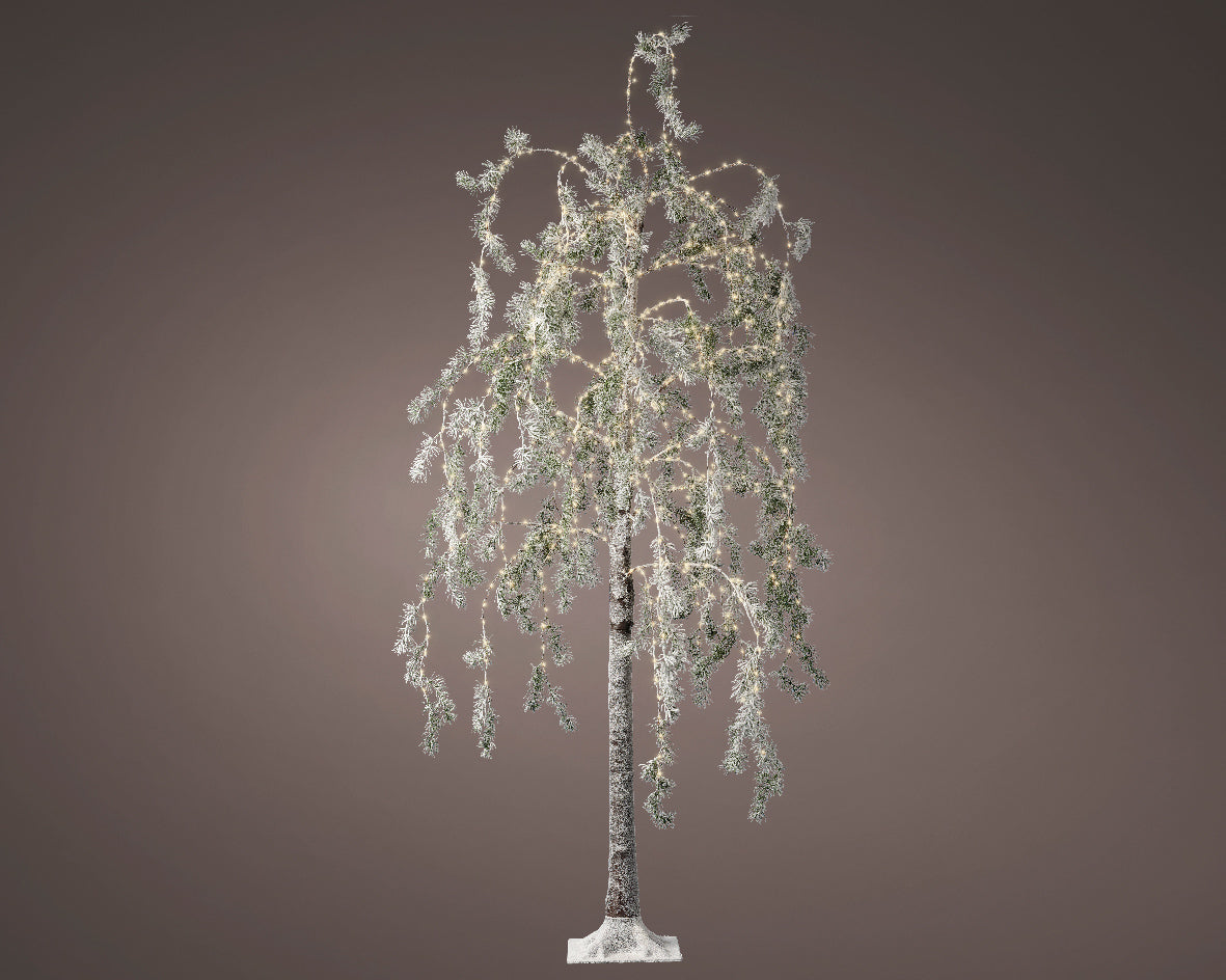 Drzewo/choinka LED ciepły biały XXL- 180 cm na zewnątrz