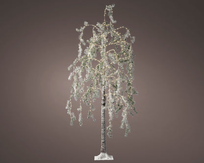 Drzewo/choinka LED ciepły biały XXL- 180 cm na zewnątrz