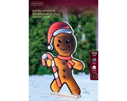 Piernik LED z efektem nieskończoności – 60 cm, na zewnątrz