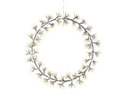 Wianek LED ciepły biały XXL - 78 cm na zewnątrz
