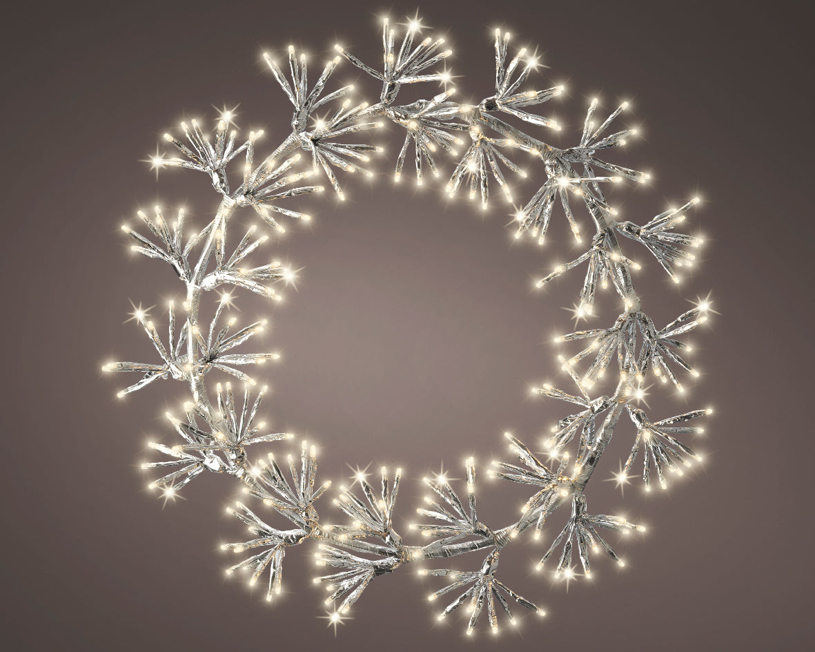 Wianek LED ciepły biały - 48 cm na zewnątrz