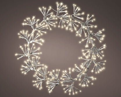 Wianek LED ciepły biały - 48 cm na zewnątrz