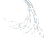 Zimne lampki choinkowe micro LED 1,8m FLASH na białym druciku