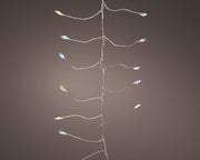 Jeżyki (Sople) świetlne druciku LED 12 metrów, multikolor 8 funkcji