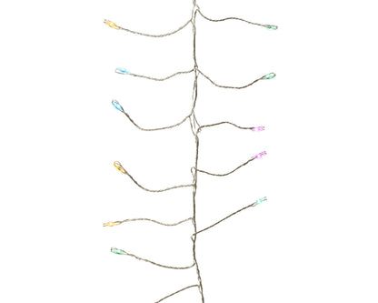 Jeżyki (sople) świetlne drucik LED 6metrów, multikolor 8 funkcji