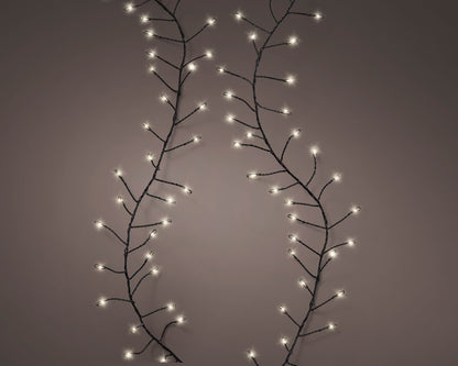 Klasyczne lampki LED 1440L – 18 m ciepła biel 8 funkcji