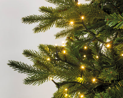 Klasyczne lampki LED 1440L – 18 m ciepła biel 8 funkcji