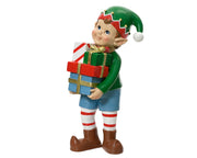Stojący elf z prezentami 22,5 cm
