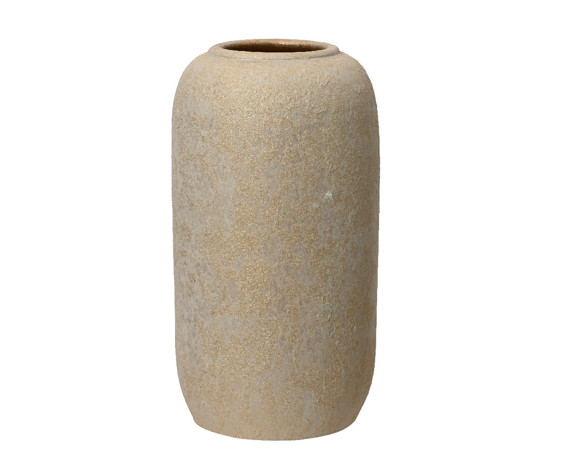 Wazon terakotowy złoty – 40 cm