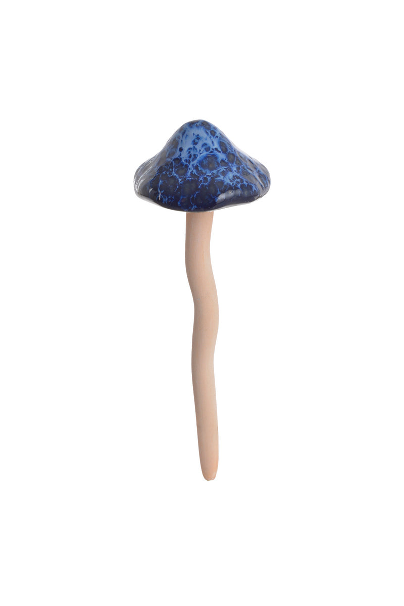 Grzyb ceramiczny z ruchomym kapeluszem 17 cm