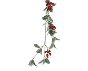 Girlanda z czerwonymi jagodami – 130 cm