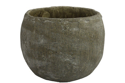 Donica ceramiczna Anton XL – szara, 18 cm