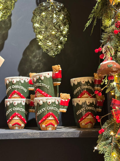 Kubek ceramiczny 12 × Ø8,5 cm z Misiem