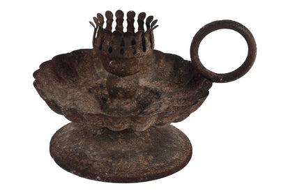 Świecznik z Uchem – Brązowy Akcent