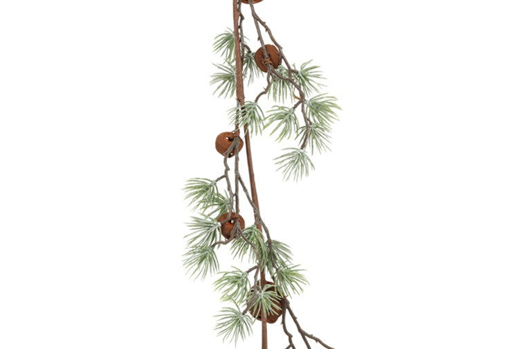 Girlanda Modrzewia z Dzwonkami – Rdzawa