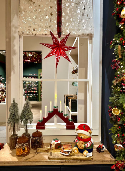 Gwiazda LED 58 cm czerwona