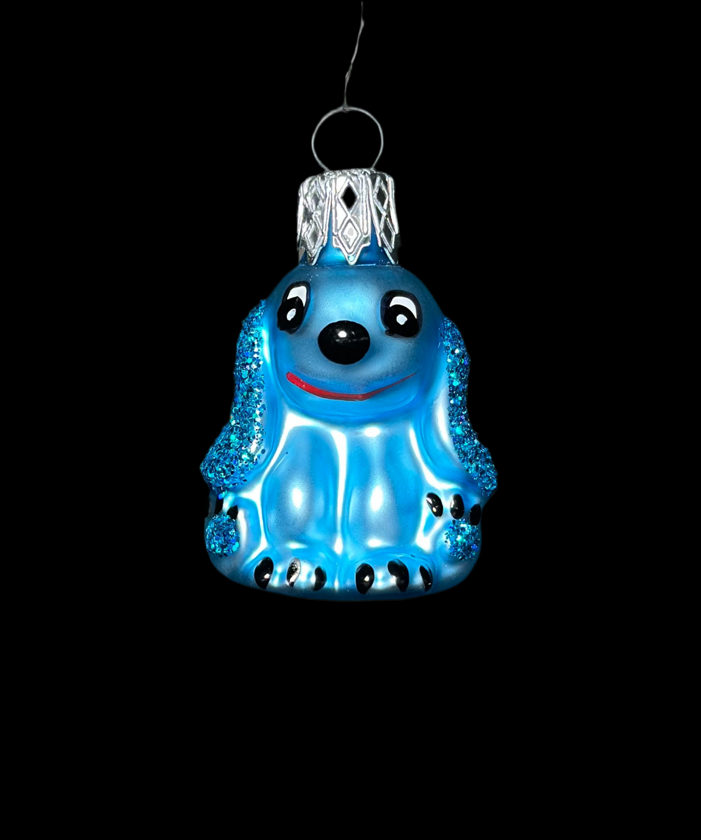 Stitch niebieski mini bombka szklana