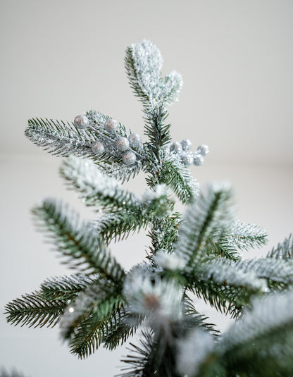 Choinka PE+PVC ośnieżona 180/220/250 cm