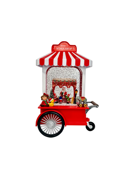 Pozytywka LED cukierkowy wózek