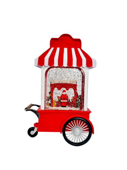 Pozytywka LED cukierkowy wózek