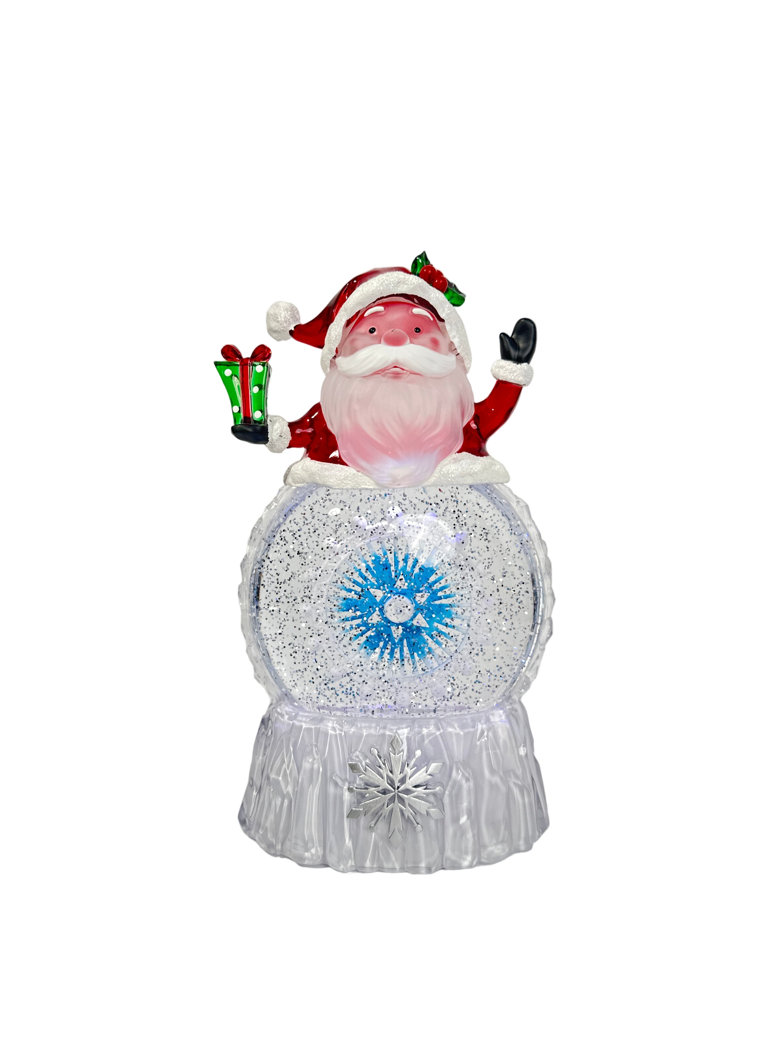 Pozytywka LED Mikołaj z Karuzelą