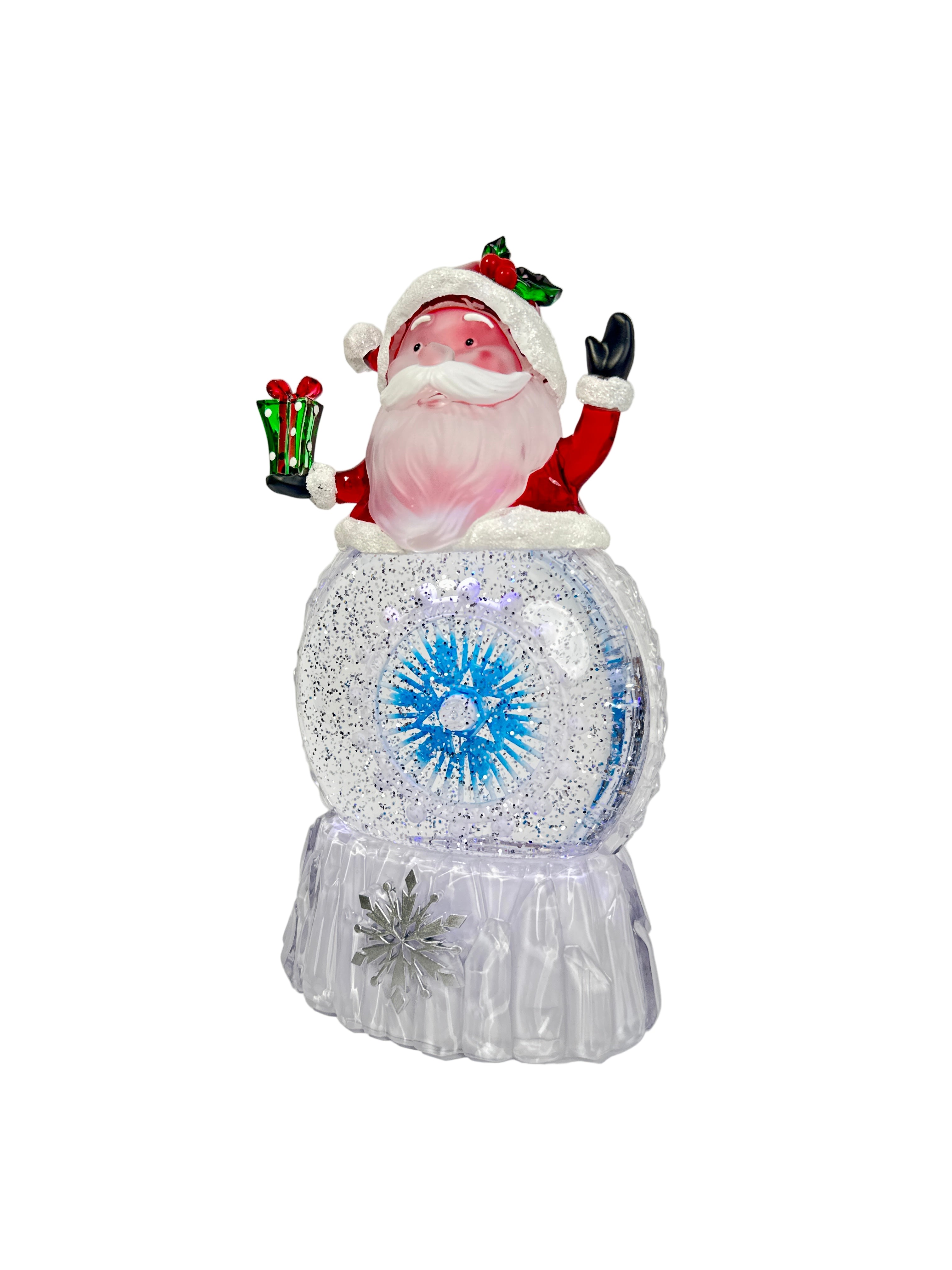 Pozytywka LED Mikołaj z Karuzelą