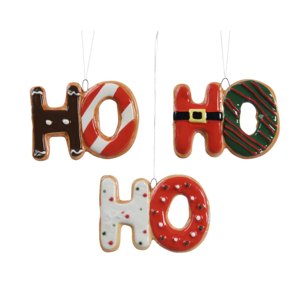 Zawieszka ceramiczna "Ho Ho Ho"