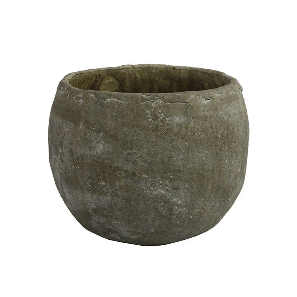 Donica ceramiczna Anton XL – szara, 18 cm