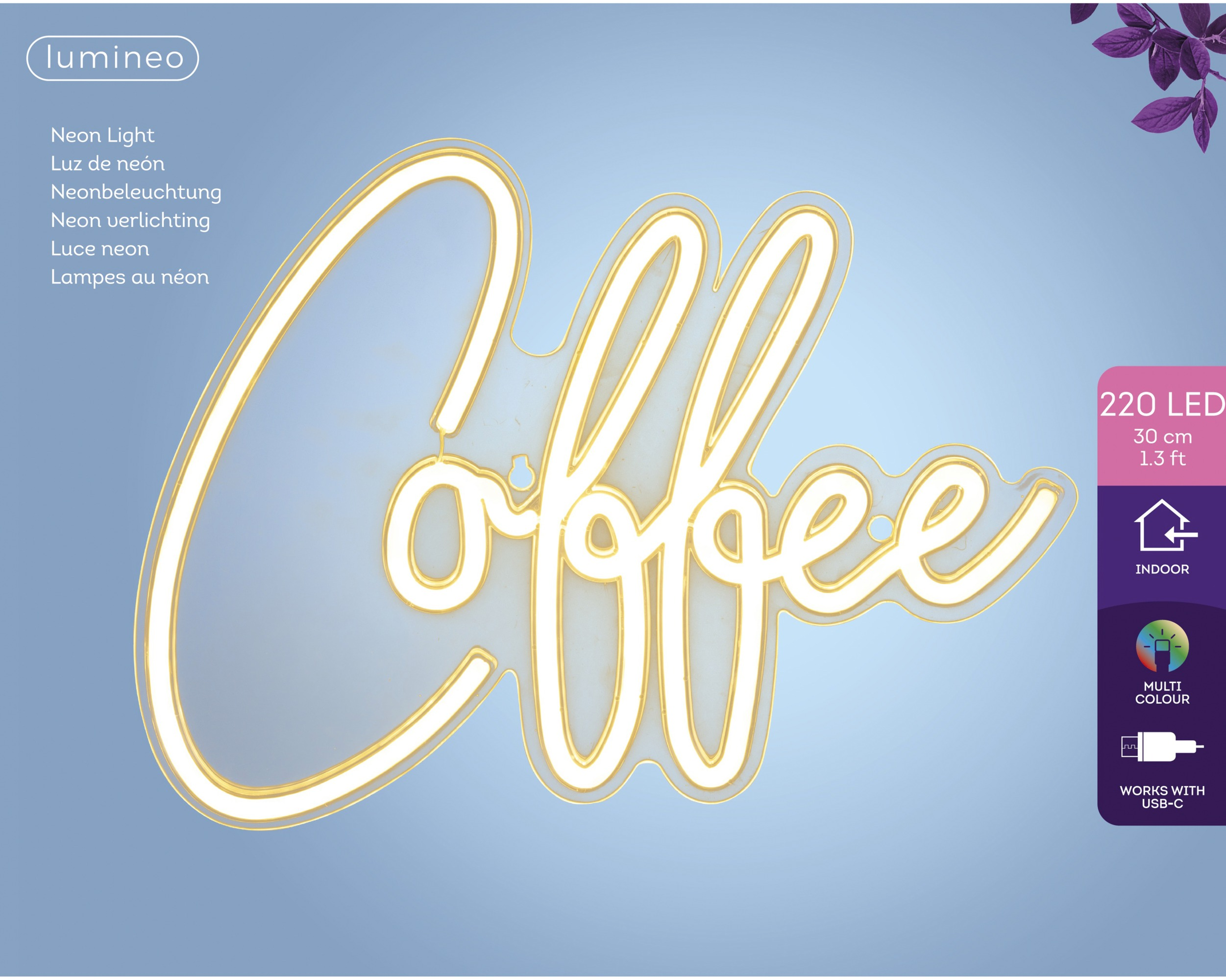 Neon LED „COFFEE”