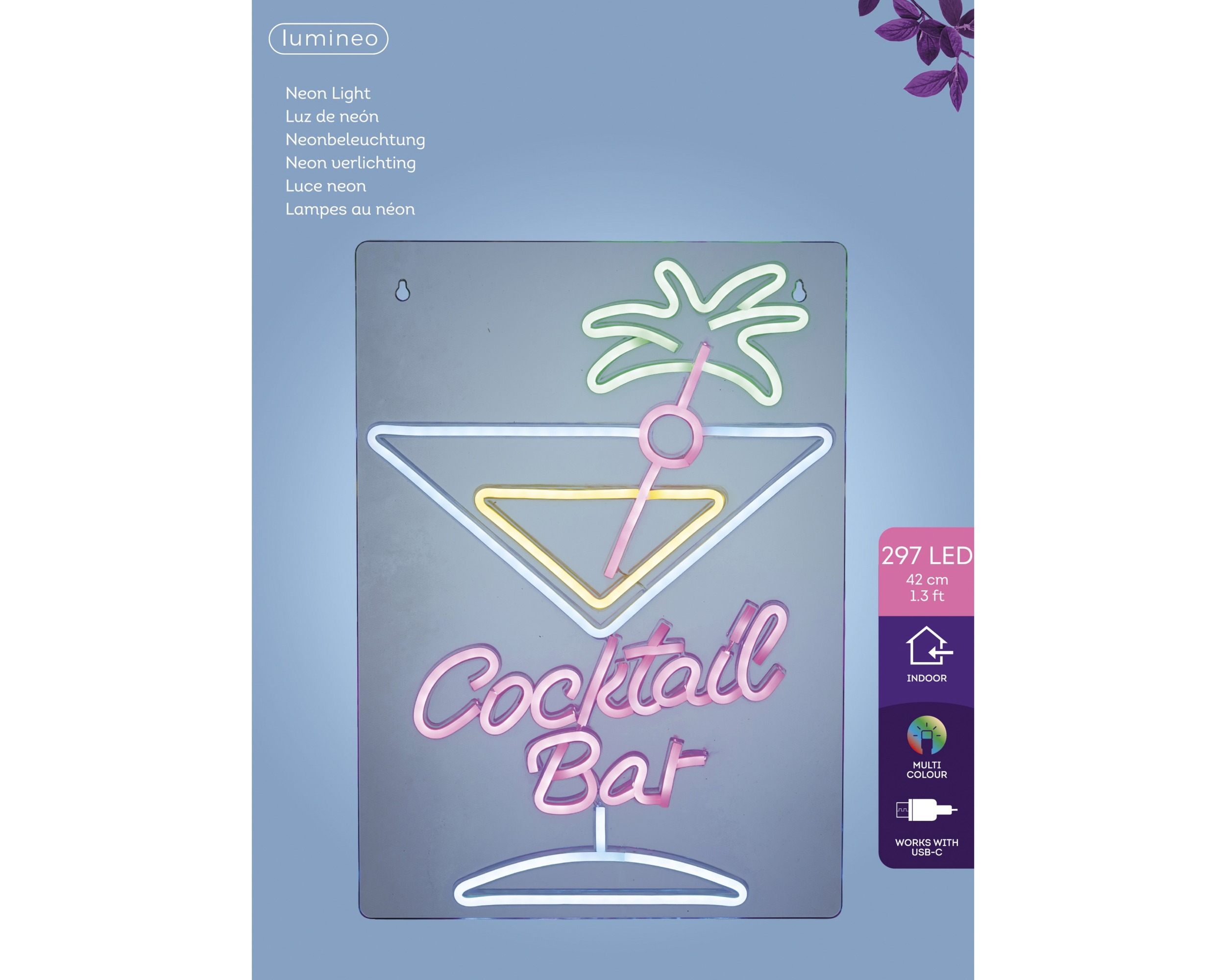 Neon LED „Cocktail Bar”