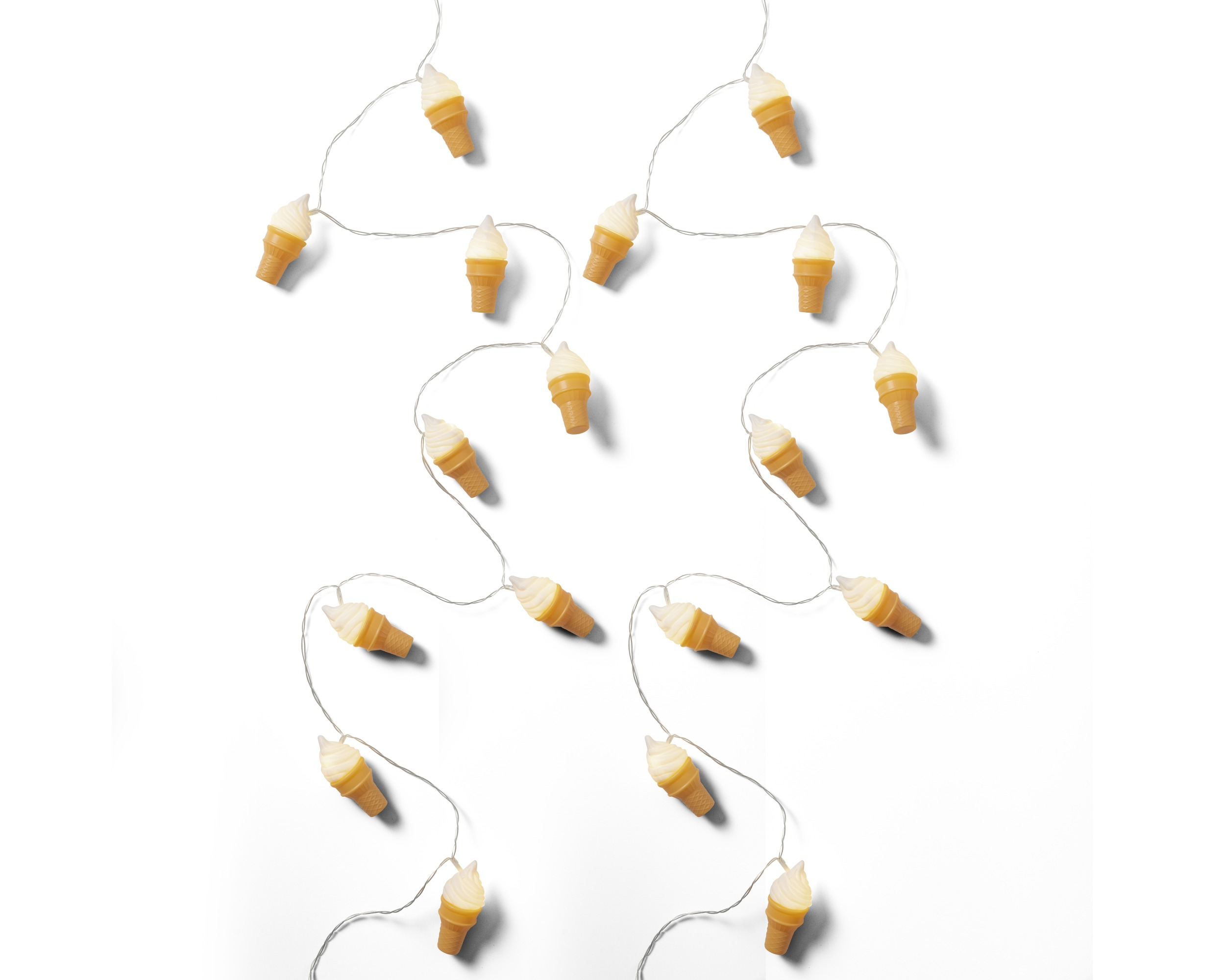 Lampki LED na baterie – lody