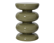 Metalowy stolik boczny – khaki