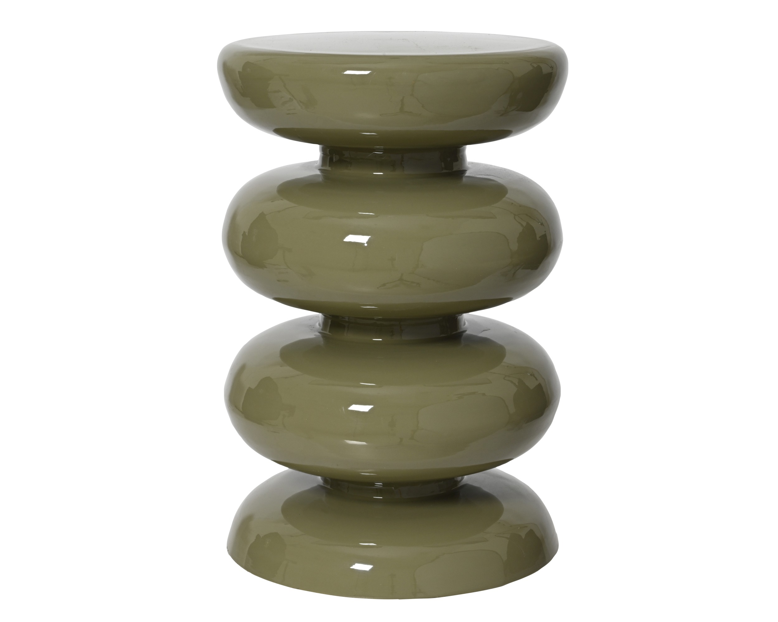 Metalowy stolik boczny – khaki