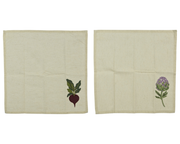 Zestaw serwetek 40×40 cm – burak i karczoch