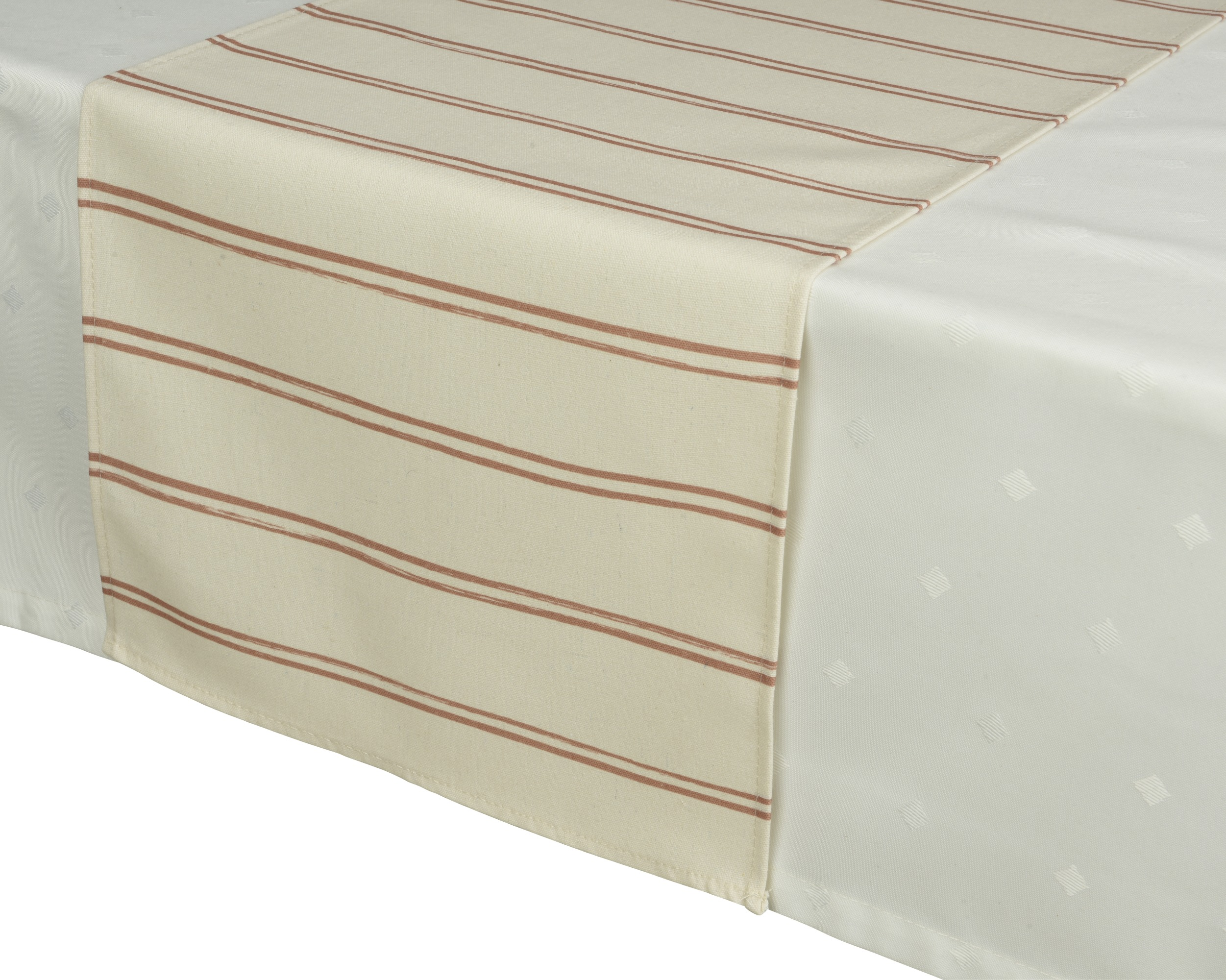 Bieżnik w paski 32×140 cm – mix kolorów