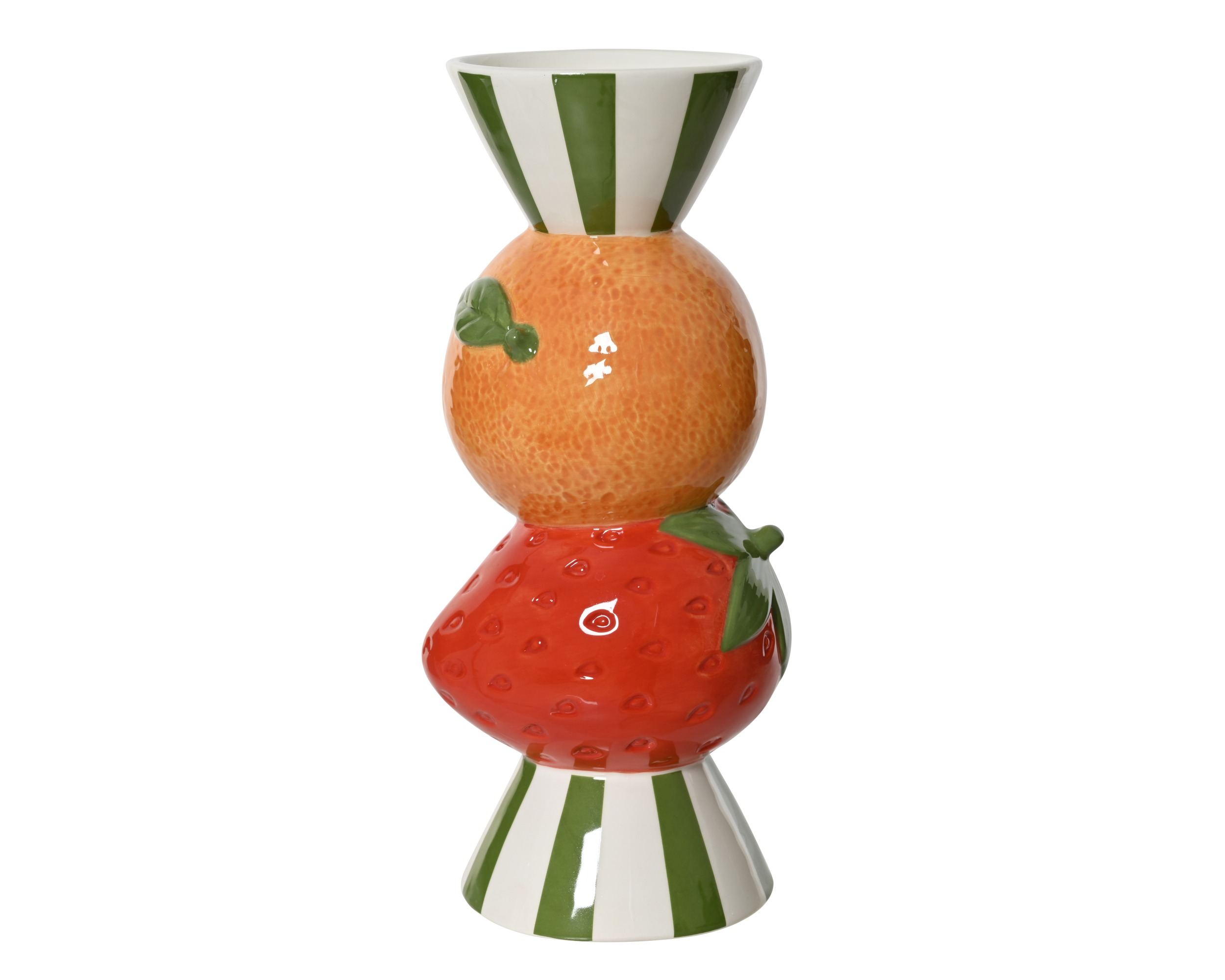 Wazon z dolomitu owoce 25 cm
