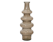 Wazon z recyklingowanego szkła „Beige” – 40 cm