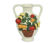 Wazon z dolomitu „Tomatoes” – połysk, 26 cm