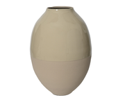 Wazon metalowy „Sand” – emaliowany, 37 cm