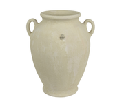 Dzban z terakoty – kremowy, 37 cm