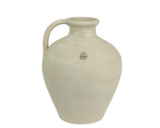 Wazon z terakoty – kremowy, 30 cm