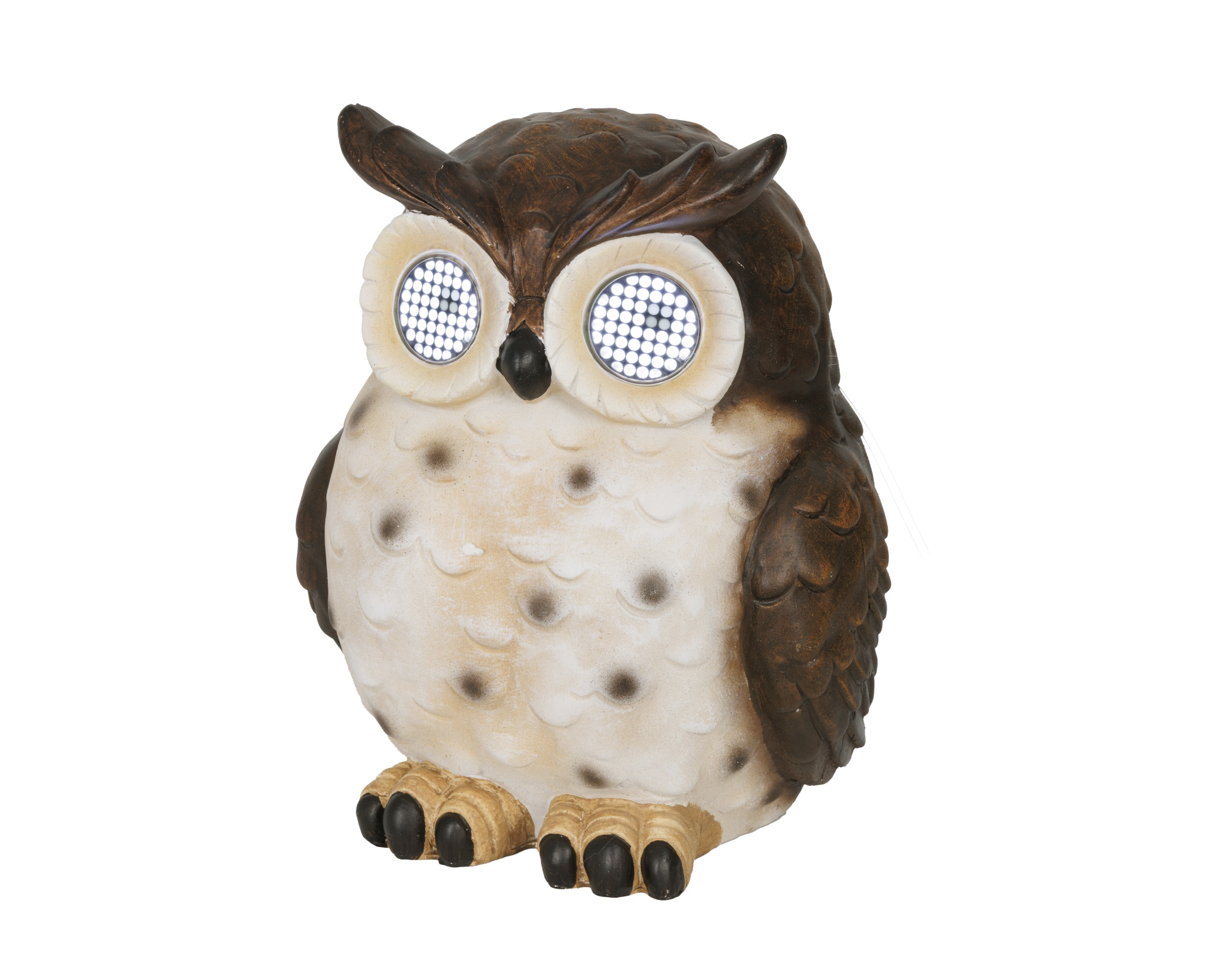 Sowa LED ogrodowa – solarna 3D