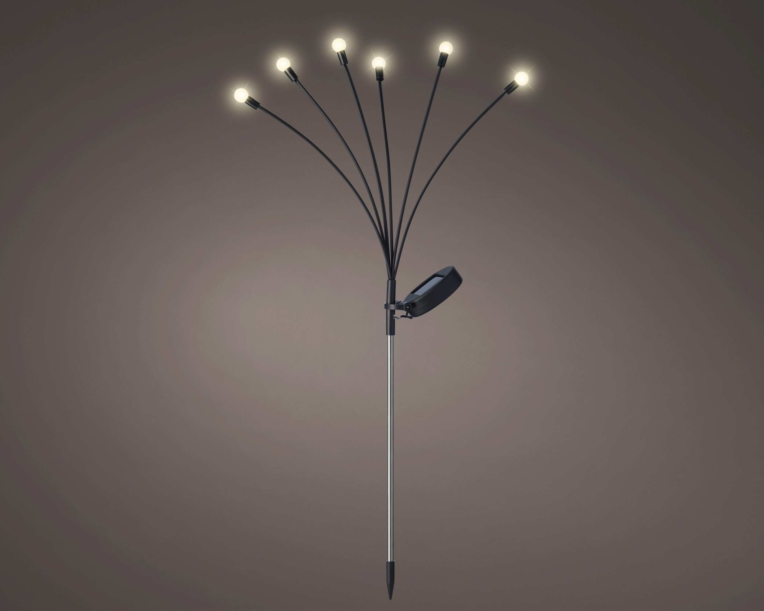 Solarna lampa ogrodowa „świetlik” na paliku – 70 cm