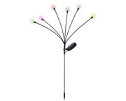 Solarna lampa ogrodowa „świetlik” – multikolor, 70 cm