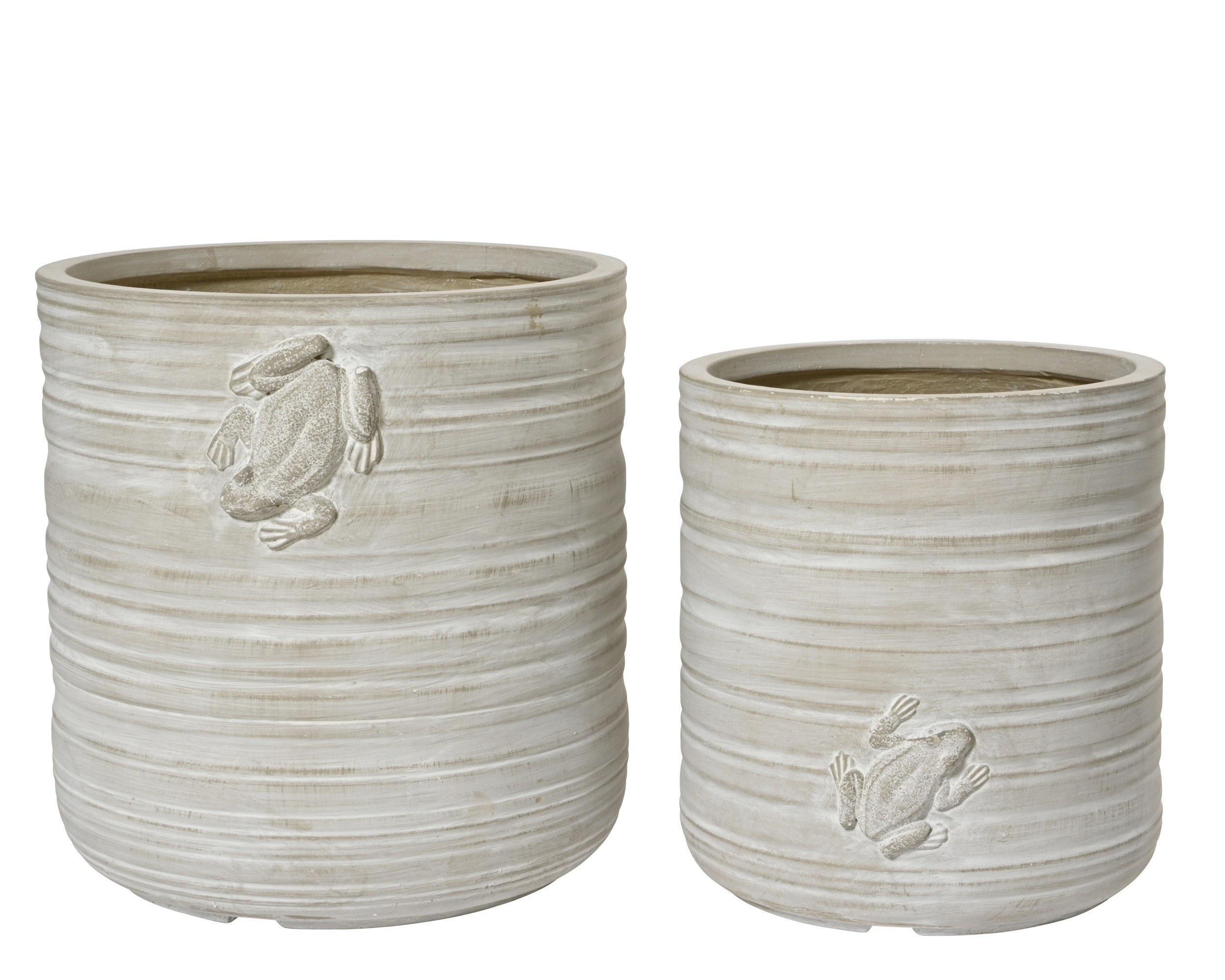 Donica z włókna glinianego – beż antyczny (1 szt.)