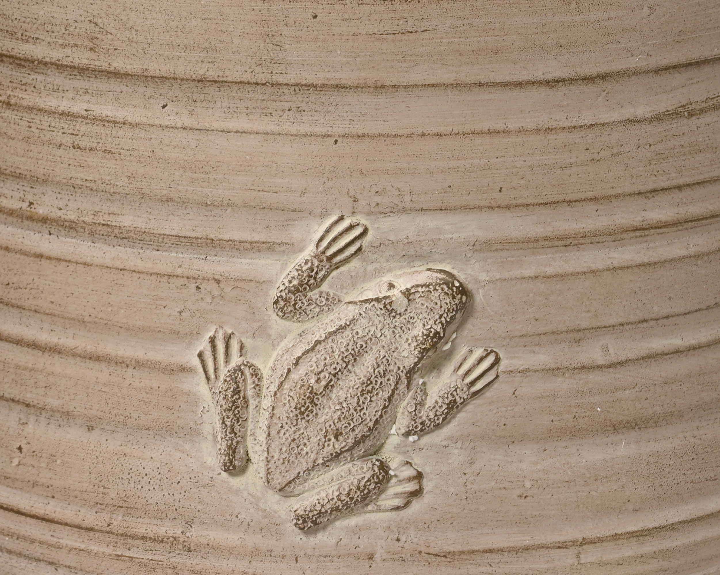 Donica z włókna glinianego – sprany brąz (1 szt.)