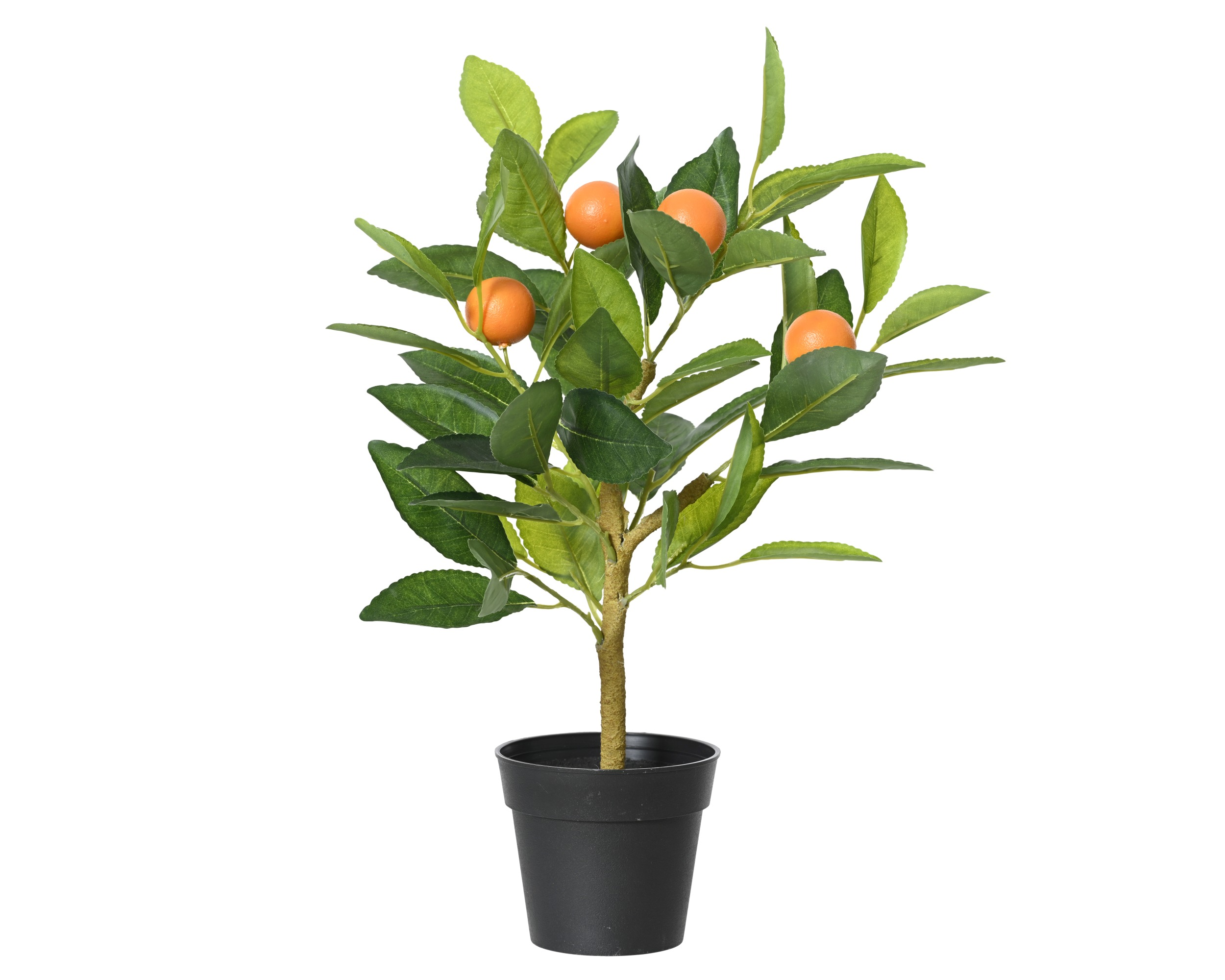 Sztuczne drzewko pomarańczowe w doniczce – 43 cm