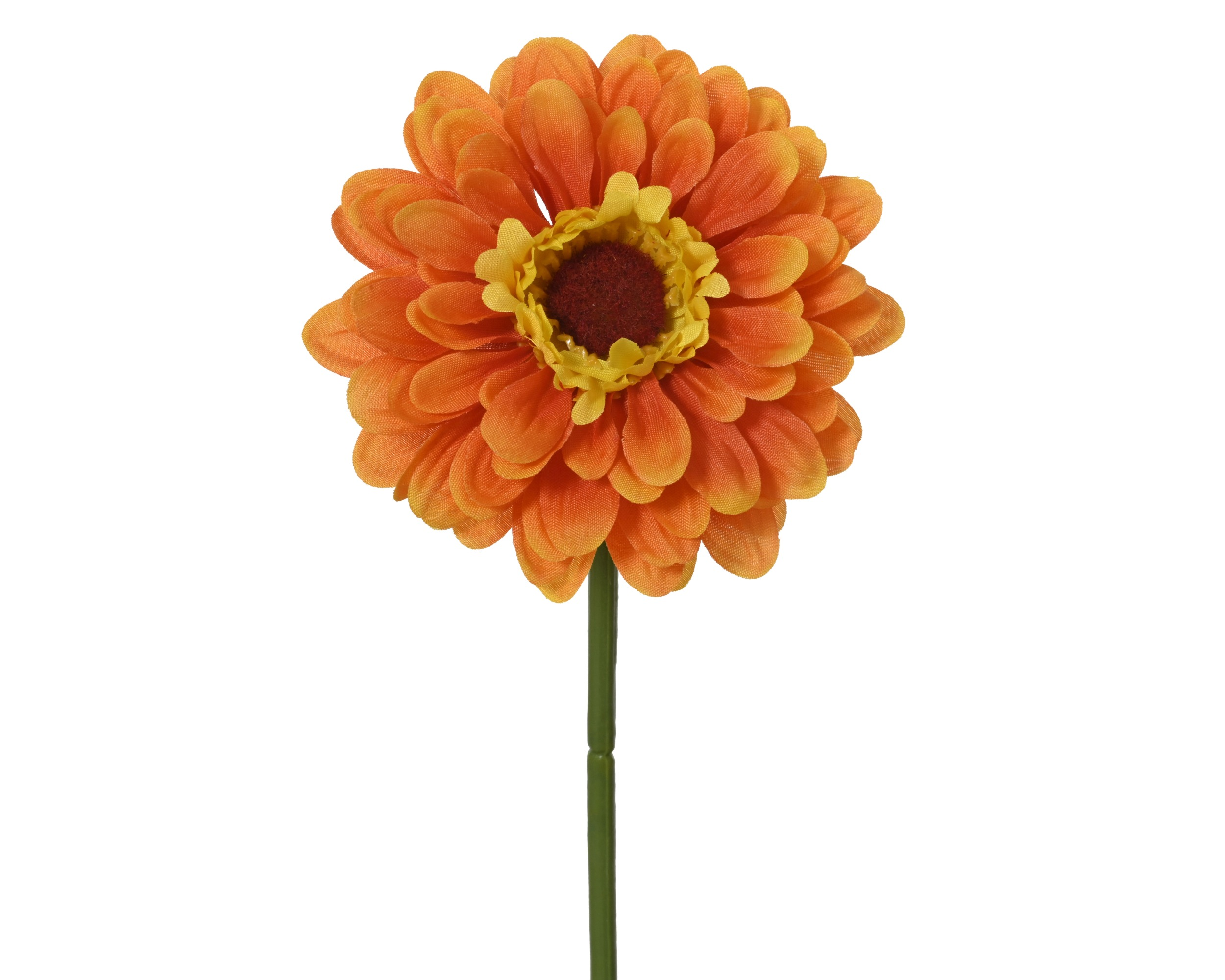 Cynia na łodydze – pomarańczowa, 42 cm